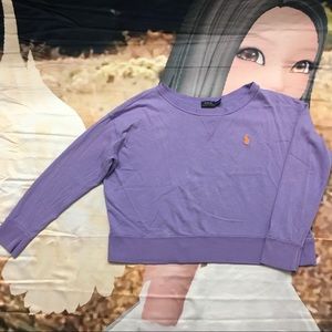 NEW Polo Ralph Lauren Jersey Sweatshirt RARE